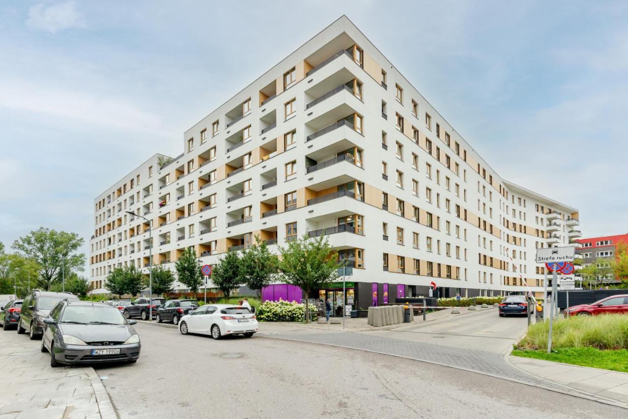 Modern Apartment With Balcony Mokotow Business Centre By Noclegi Renters Warsaw Exterior photo
