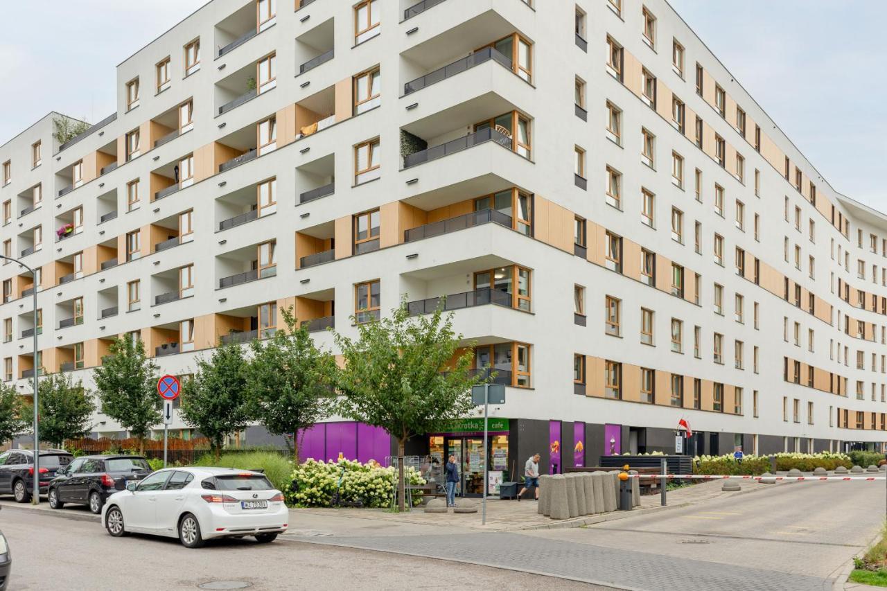 Modern Apartment With Balcony Mokotow Business Centre By Noclegi Renters Warsaw Exterior photo